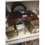 Collection of clocks to include mantel clocks, Smiths, carriage clocks, etc.