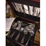 A canteen of cutlery