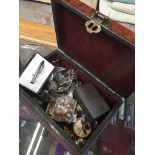 A jewellery box + contents