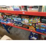 Approx 30 boxes of games including Monopoly, Labyrinth, etc