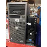 Dell Poweredge 840 & Dell Optiplex 780 PC towers - no hard drives