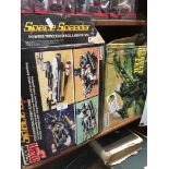 2 boxed Action Men in original boxes - Space Speeder & Assault Copter