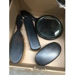 Dressing table brushes and mirrors