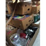 Approx 10 boxes of mixed items