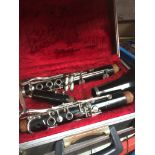 A Boosey & Hawkes Regent clarinet.