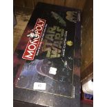 A Star Wars monopoly set