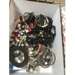 Box of costume jewellery