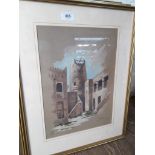 A set of six middle eastern scene ltd edition signed prints, all indistinctly signed in pencil, 26cm