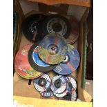 A box of cutting discs