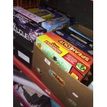 2 boxes of games