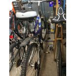 A Raleigh Dorado mountain bike