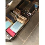 Two crates of various books including War Memorials of David Lloyd George, 4 volumes - Wonderful