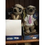 2 Meerkat toys