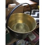 A Brass jam pan