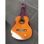 A Valencia acoustic guitar