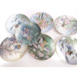 A set of seven Heinrich Villeroy & Boch Fairy collectors plates.