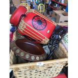 A basket of treen