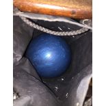 An AMF bowling ball