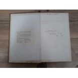 A 19th century Apocrypha, with inscription on first page and signature 'A. Wordsworth'