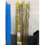 4 bundles of garden canes.