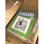 1940s Mirror football magazines