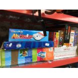 Quantity of boxed indoor and outdoor games