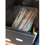 A case of 33 collectable vinyl singles