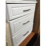 White chest of drawers