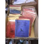 A collection of vintage Pigeon breeding books dating back to 1927 - Squills year books and Homing