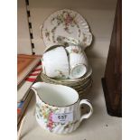 A 20 piece Minton china teaset - Lorraine