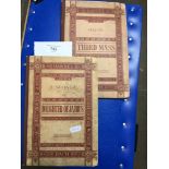 Two early 20th century musical score books of religious oratorios - Stainer, The Daughter of