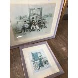 After Margaret Chapman, two prints, both signed in pencil lower right and with F.A.T.G. blind