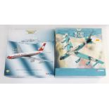 2x Corgi The Aviation Archive limited edition 1:144 scale die-cast models; Boeing 707-321 Dan-Air,