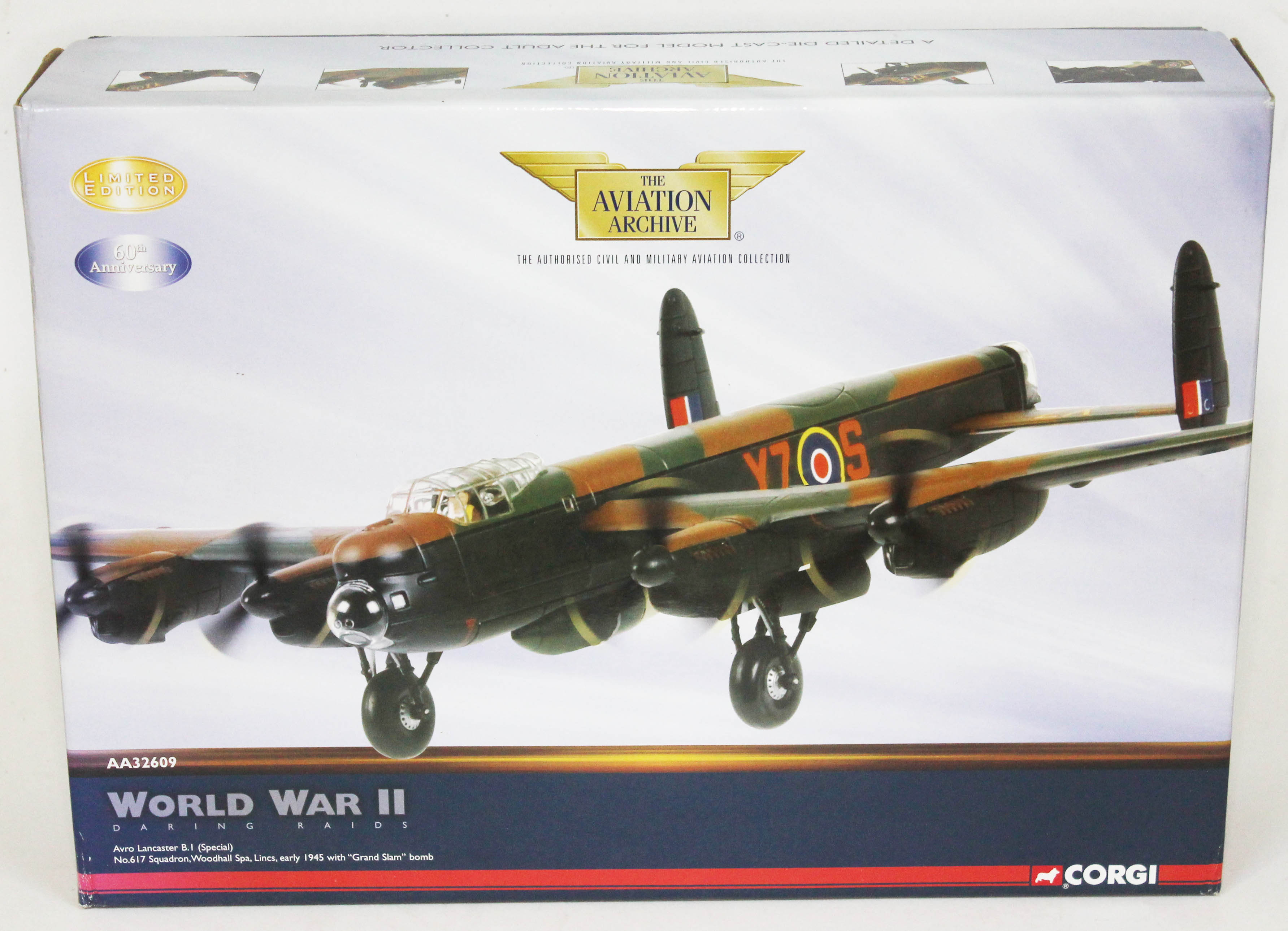 Corgi The Aviation Archive World War II Daring Raids Avro Lancaster B.I (Special) No.617 Squadron,