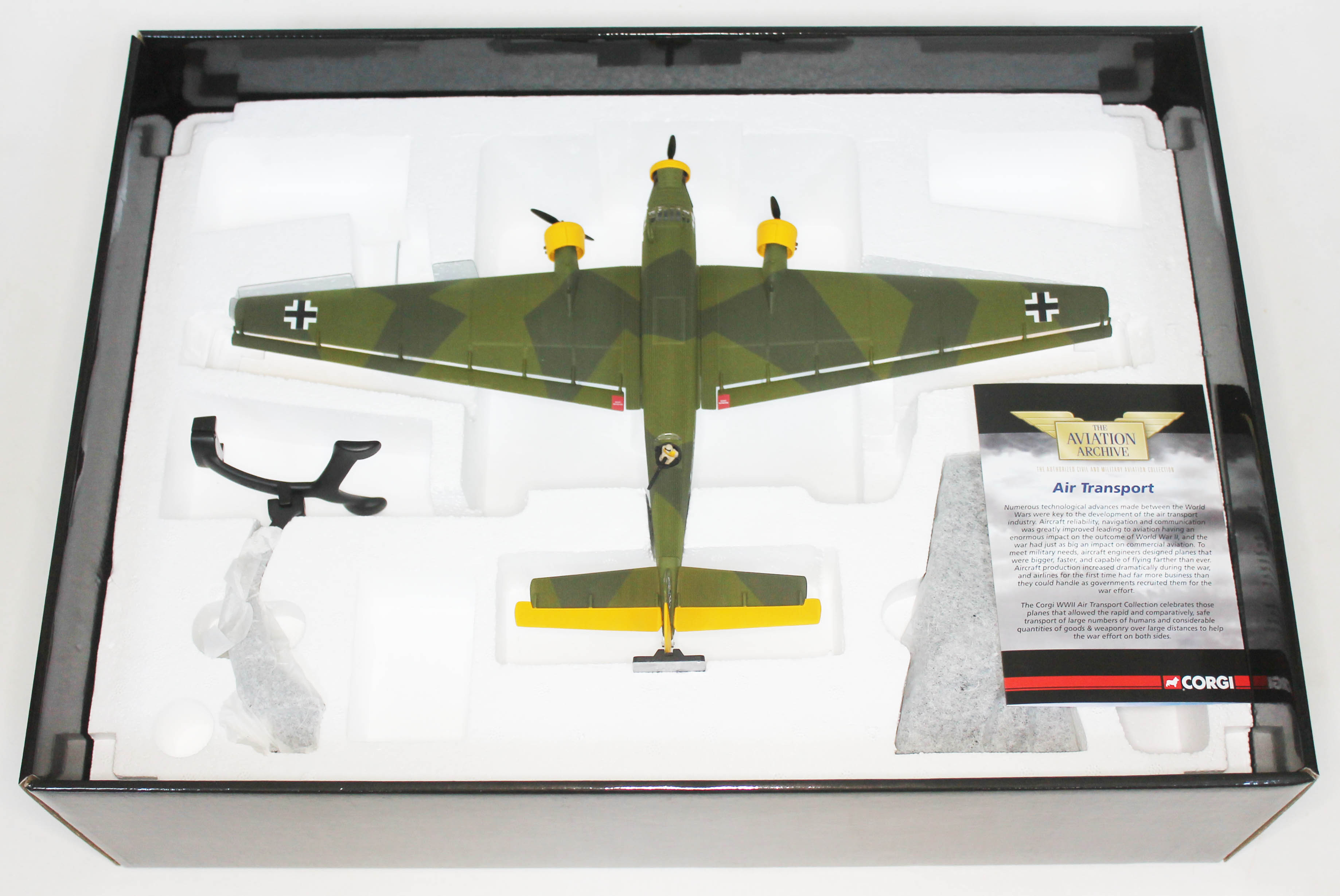 Corgi The Aviation Archive Junkers Ju-52/3m - 2KGzbV1, Milos, Greece, 1941, AA36906, 1:72 scale - Image 2 of 9