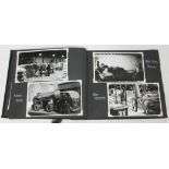 A local interest/social history photograph album depicting scenes from Criddles Mills Elsmere Port