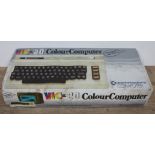 A Commodore VIC-20 Colour Computer system.