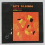 Stan Getz/Joao Gilberto featuring Antonio Carlos Jobim - Getz/Gilberto UK 1964 stereo LP flip back