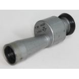 A Russian military monocular YM8-1 Novocibirsk instrument making plant, length 9cm.