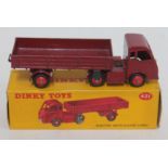 A Dinky Toys Electric Articulated Lorry British Railways 421 with box.