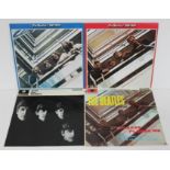 4x The Beatles LPs comprising: With The Beatles, Please Please Me, 1962-1966 and 1967-1970