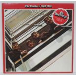 The Beatles - 1962-1966 gatefold double LP red vinyl.