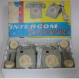 A Eurotoys Intercom Telephone set, in original box.