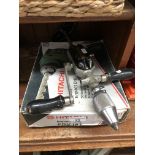 Hitachi impact drill and hand drill