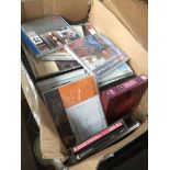 A box of Cds