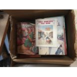 A box of childrens old books