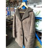 A Ladies Lakeland sheepskin jacket size 14