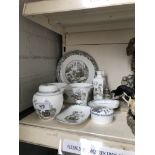 11 pieces of Wedgwood bone china - Chinese legend.