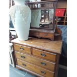 An Edwardian dressing table.