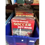 A quantity of 1960s/70s football annuals and magazines inc Charles Buchan's, etc.